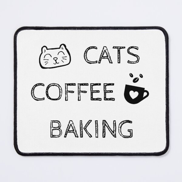 Item preview, Cats. Coffee. Baking designed and sold by TheGreenGoat.