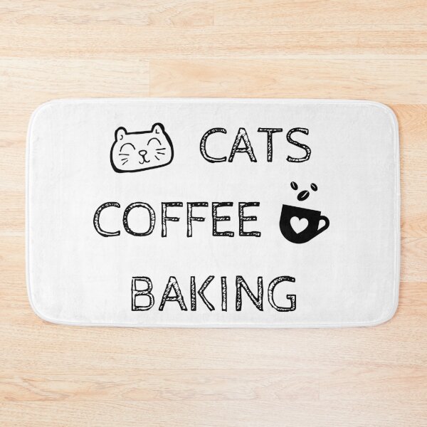 Item preview, Cats. Coffee. Baking designed and sold by TheGreenGoat.