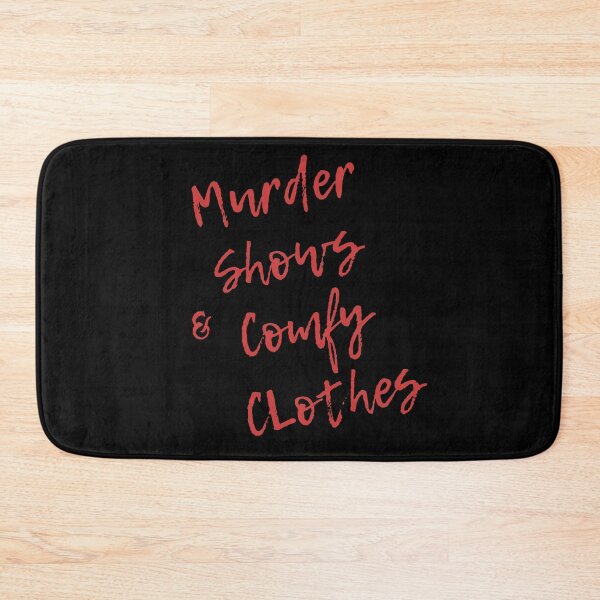 Item preview, murder shows & comfy clothes in red  designed and sold by Dreamingnewfie.