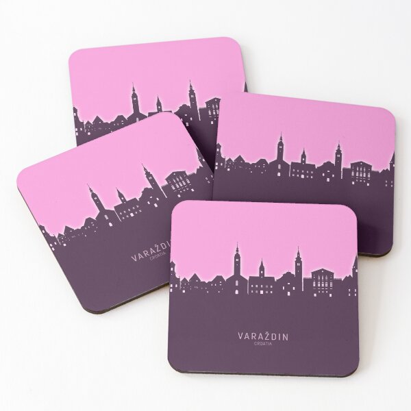 Item preview, Varaždin Croatia Skyline designed and sold by ArtPrints.