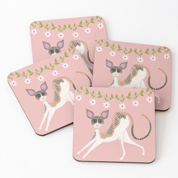 Item preview, Cornish Rex Calico Silly designed and sold by Birgit Dugan.