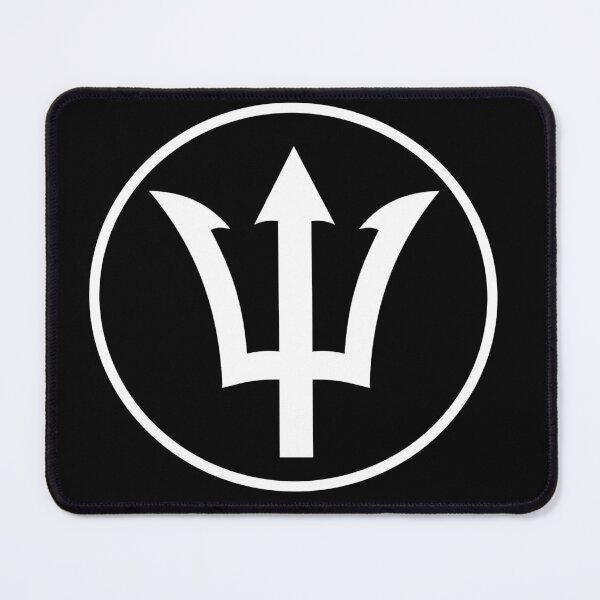 Item preview, Percy Jackson Trident - White Outline designed and sold by Cosmic Cutenesss.