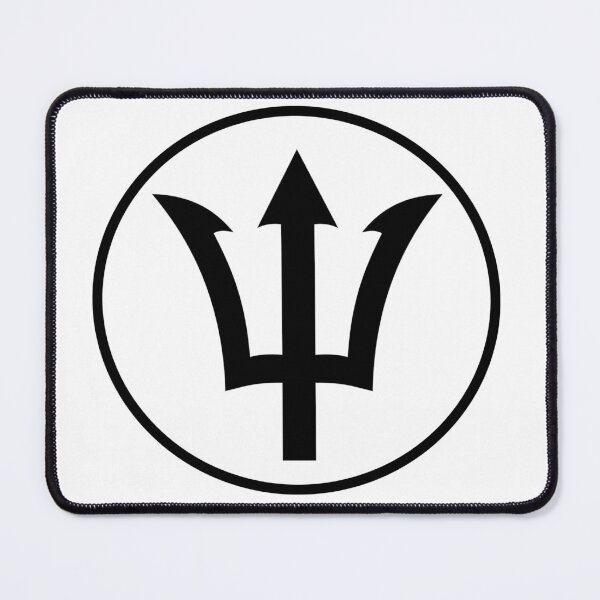 Item preview, Percy Jackson Trident - Black Outline designed and sold by Cosmic Cutenesss.