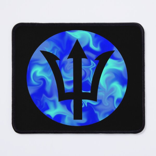Item preview, Percy Jackson Trident - Black Outline -Full Colour designed and sold by Cosmic Cutenesss.