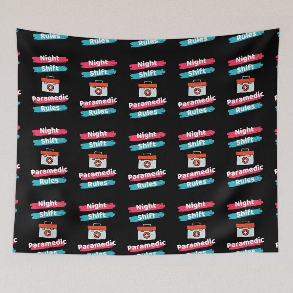 Item preview, Night Shift Paramedic designed and sold by ExploreTheStore.