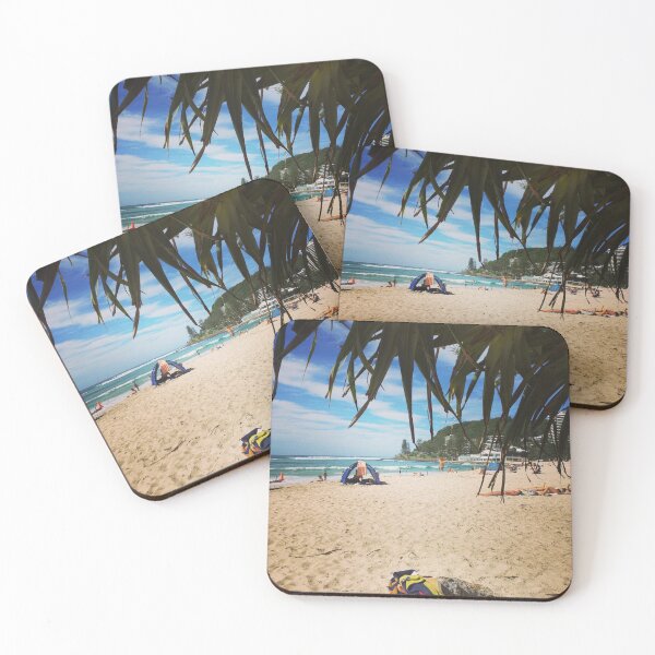 Item preview, Beach | Gold Coast | Australia | Summer | Burleigh Heads Beach designed and sold by iwaya-bazaar.