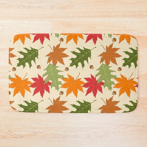Item preview, Autumn Leaves Pattern designed and sold by YOYOCollection.