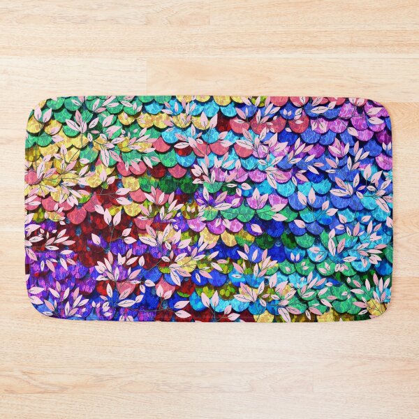 Item preview, Rainbow floral sequin  designed and sold by MrJean.