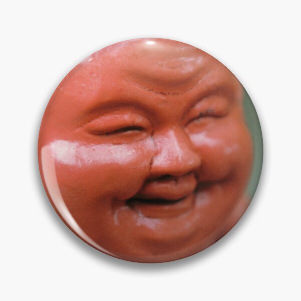 Item preview, Red Buddha Head Garden Statue designed and sold by MOP-tees.