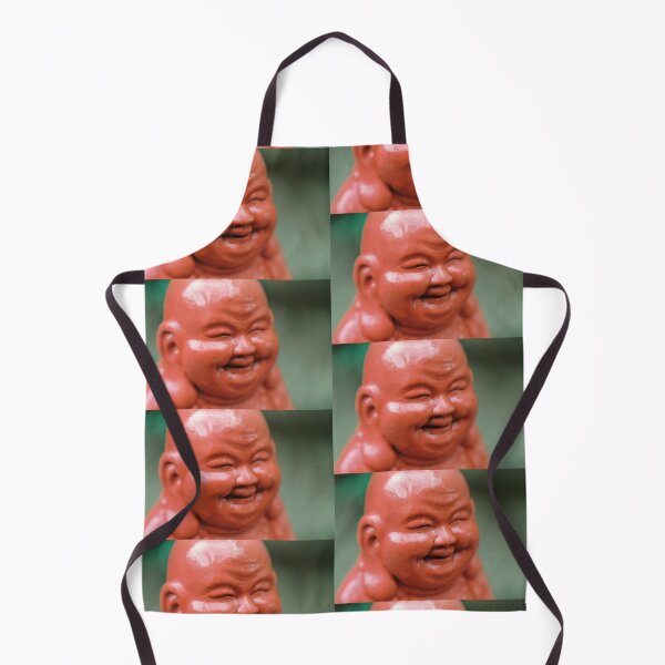 Item preview, Red Buddha Head Garden Statue designed and sold by MOP-tees.
