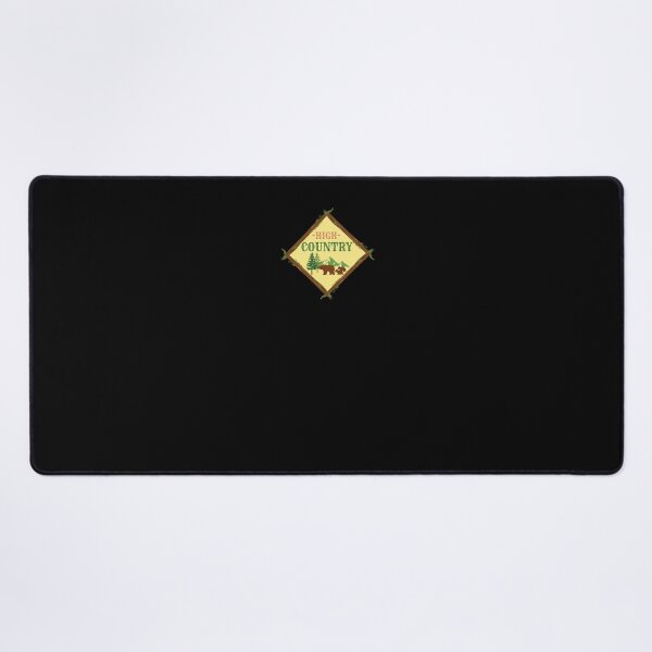 Item preview, High Country Log Diamond with Bear and Cubs-Beige on Black designed and sold by HighCountry2021.