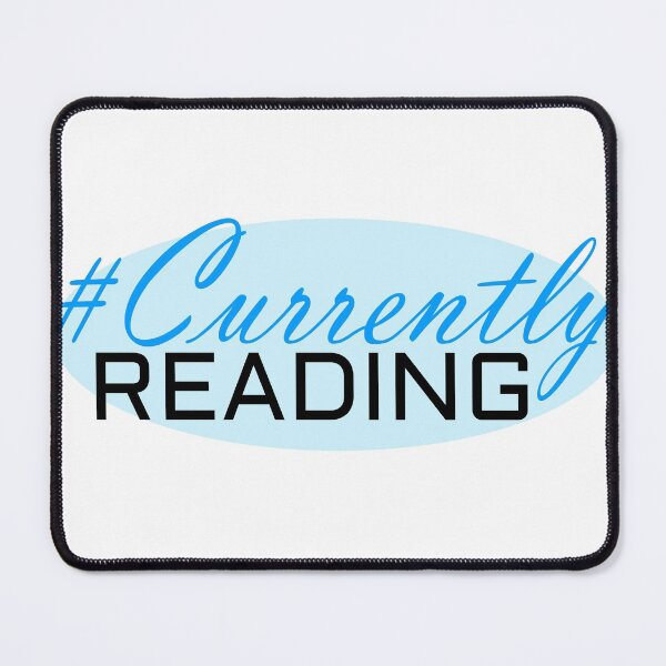 Item preview, #CurrentlyReading (Blue) designed and sold by Cosmic Cutenesss.