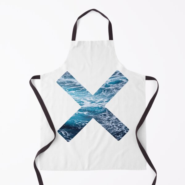 Item preview, Blue Ocean Waves X designed and sold by lookperfect.