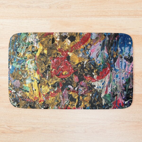 Item preview, Mystical Colorful Energy Mixing Art Print  designed and sold by SoulArtSara.