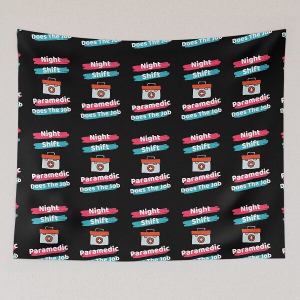 Item preview, Night Shift Paramedic designed and sold by ExploreTheStore.