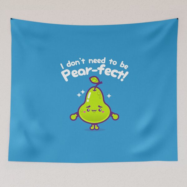Item preview, I Don't Need To Be Pear-fect! (Mini) designed and sold by ArigatoDesigns.