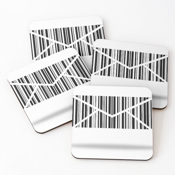 Item preview, barcode in the form of an envelope on a white background with a shadow designed and sold by vilma3000.