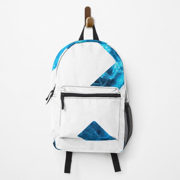 Item preview, Cyan Ocean Waves X designed and sold by lookperfect.