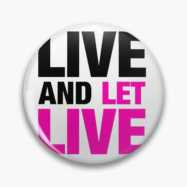 Item preview, Live and let live, live and let live designed and sold by MIRO3D.