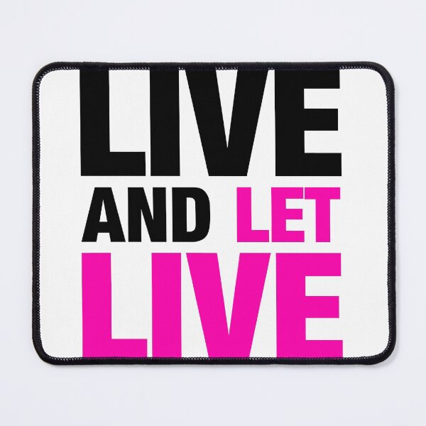 Item preview, Live and let live, live and let live designed and sold by MIRO3D.