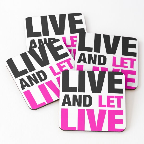 Item preview, Live and let live, live and let live designed and sold by MIRO3D.