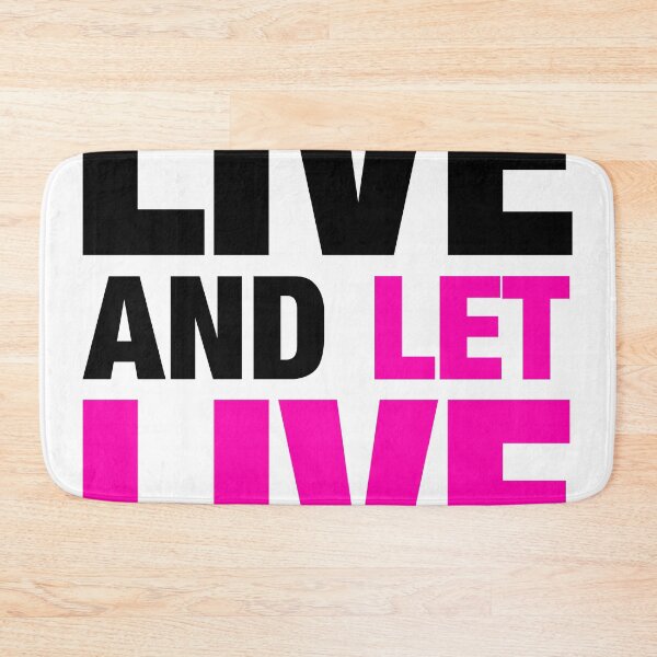 Item preview, Live and let live, live and let live designed and sold by MIRO3D.
