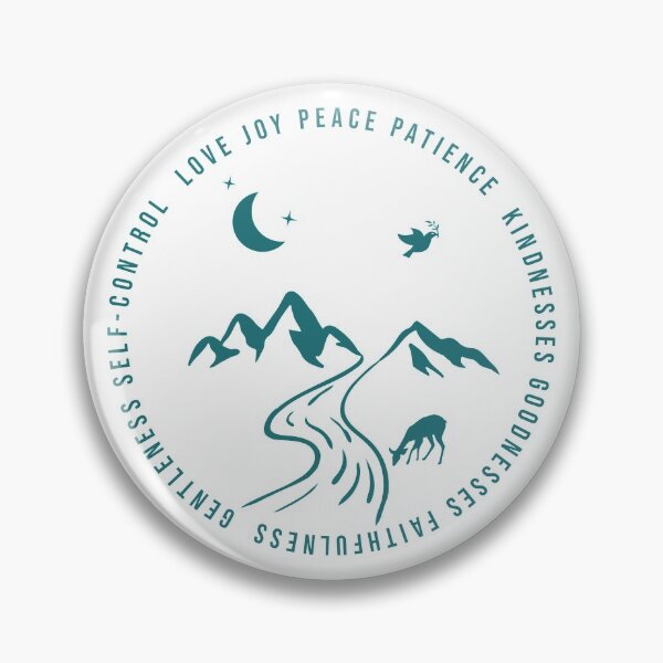 Item preview, Fruits of the Spirit Mountain Stream designed and sold by PolkaDotTurtle.