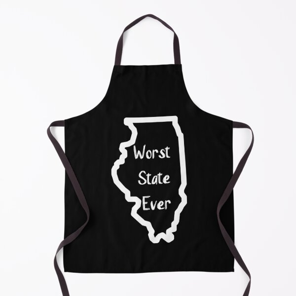 Item preview, Illinois Worst State Ever Funny Gift Design designed and sold by Sheepherder120.