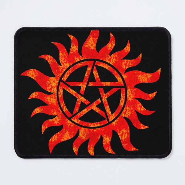 Item preview, Red Anti-Possession Symbol (White) designed and sold by Cosmic Cutenesss.