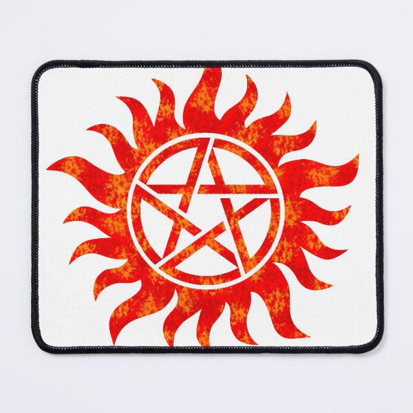 Item preview, Red Anti-Possession Symbol (Black) designed and sold by Cosmic Cutenesss.
