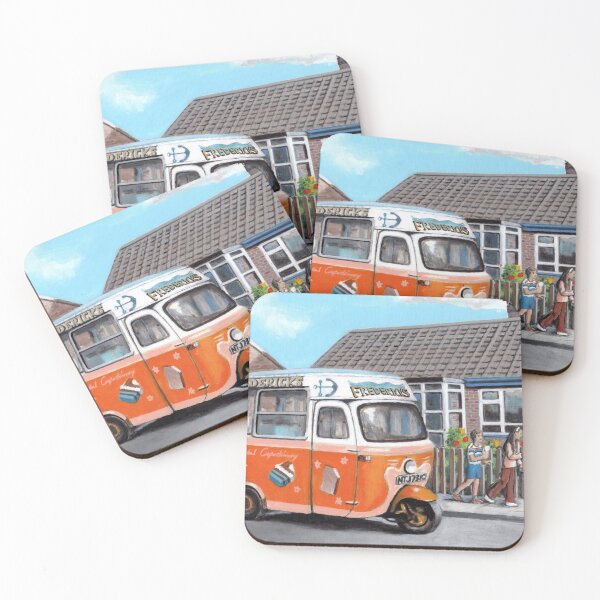 Item preview, Tony,s ice cream van  designed and sold by cgleesonart.