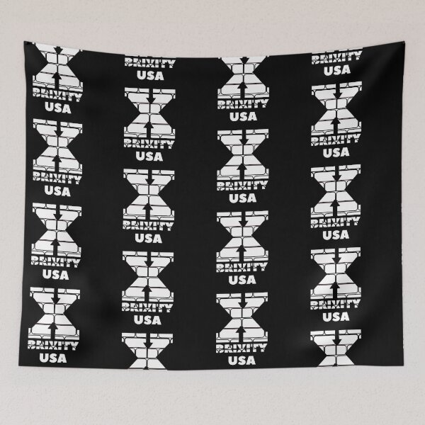 Item preview, Brixity USA: The Wall White on Black designed and sold by TheSignsofSOIL.