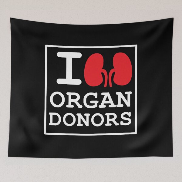 Item preview, I Love Organ Donors, Kidney Transplant. designed and sold by teamtransplant.
