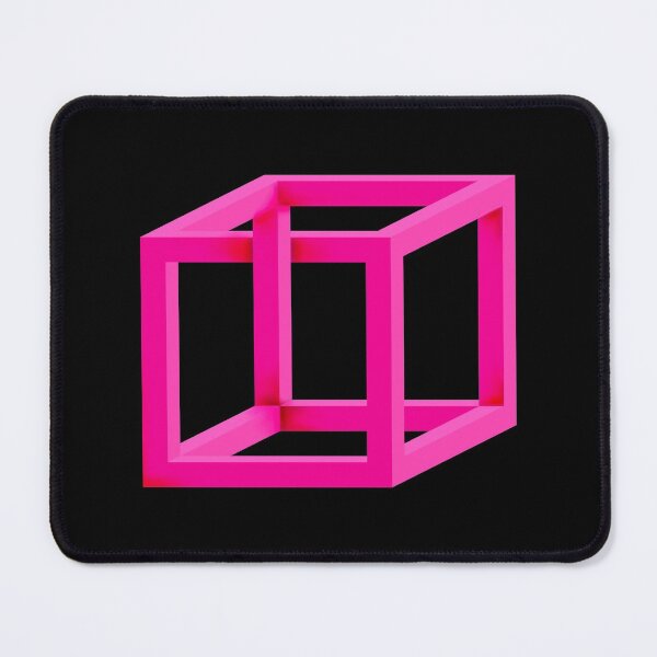 Item preview, Impossible Cube in pink designed and sold by goldenanchor.