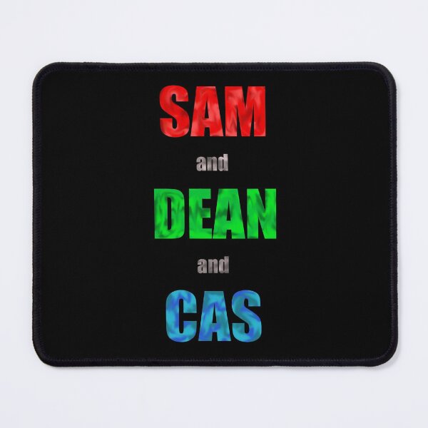 Item preview, SAM and DEAN and CAS designed and sold by Cosmic Cutenesss.