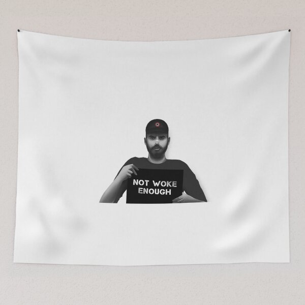 Item preview, Original "Not Woke Enough" design with a twist designed and sold by Art-for-World.