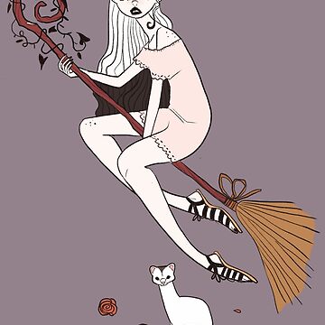 Artwork thumbnail, Stoat & Her Witch by reimenayee
