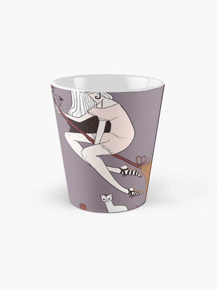 Thumbnail 2 of 4, Coffee Mug, Stoat & Her Witch designed and sold by reimenayee.