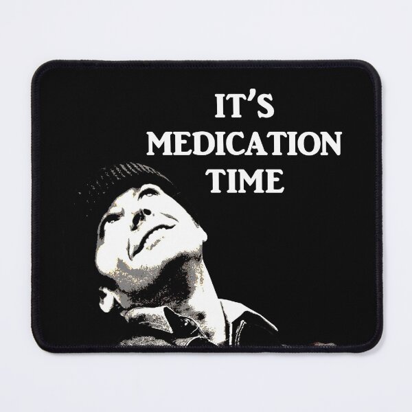 Item preview, Medication Time (for dark background) designed and sold by goldenanchor.