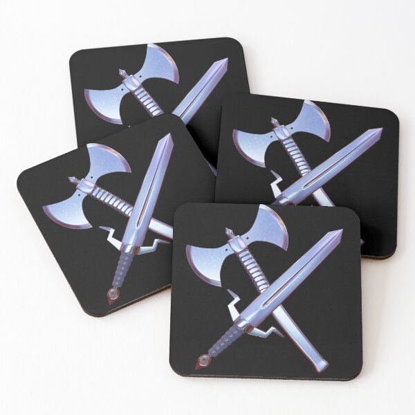 Item preview, Metallic Sword and Axe designed and sold by CGShirts.