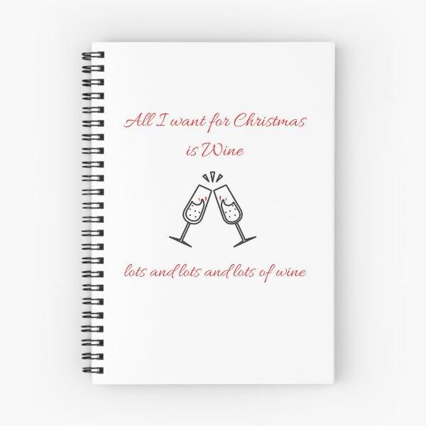 Item preview, All I want for Christmas is Wine designed and sold by RiadMannan.