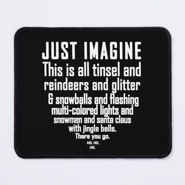 Item preview, Sarcastic Christmas Jumper (for dark backgrounds) designed and sold by goldenanchor.