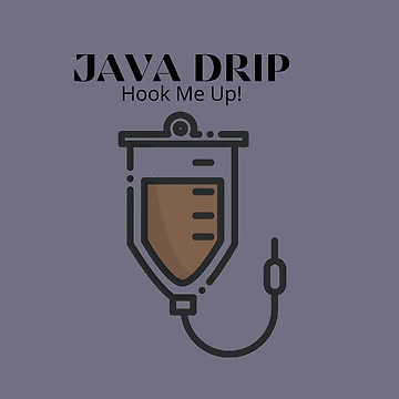 Artwork thumbnail, Coffee, Java Drip, Caffeine Boost Design by Looksup