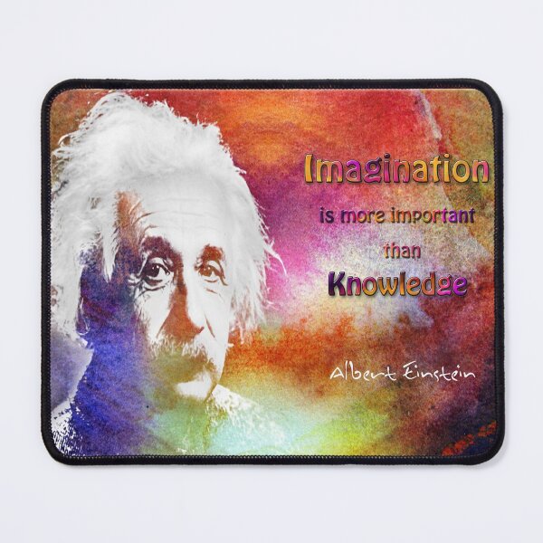 Aperçu de l'œuvre Einstein- imagination créée et vendue par amira.
