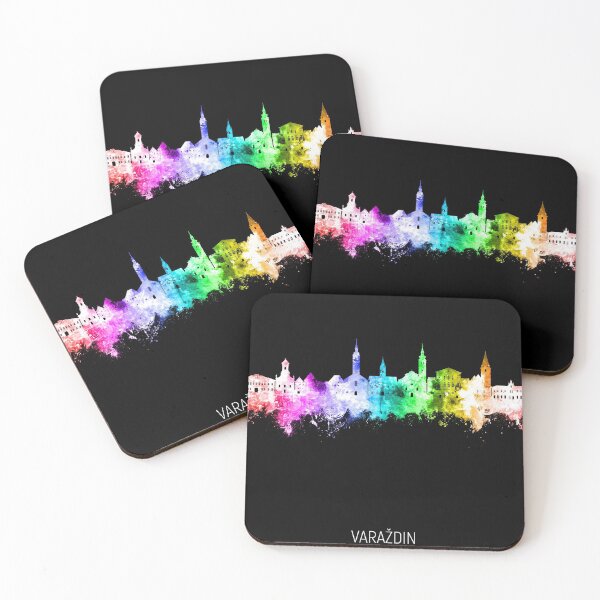 Item preview, Varaždin Croatia Skyline designed and sold by ArtPrints.