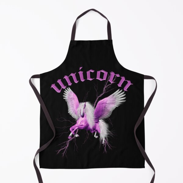 Item preview, Cute Pink and White Unicorn for girls with Pink Thunder on the Background designed and sold by koreatvtea.