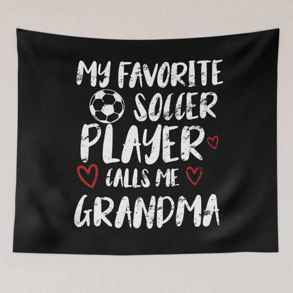 Item preview, Copy of my favorite soccer player call me grandma, funny gift idea for grandma football lovers designed and sold by KHELISTORE.