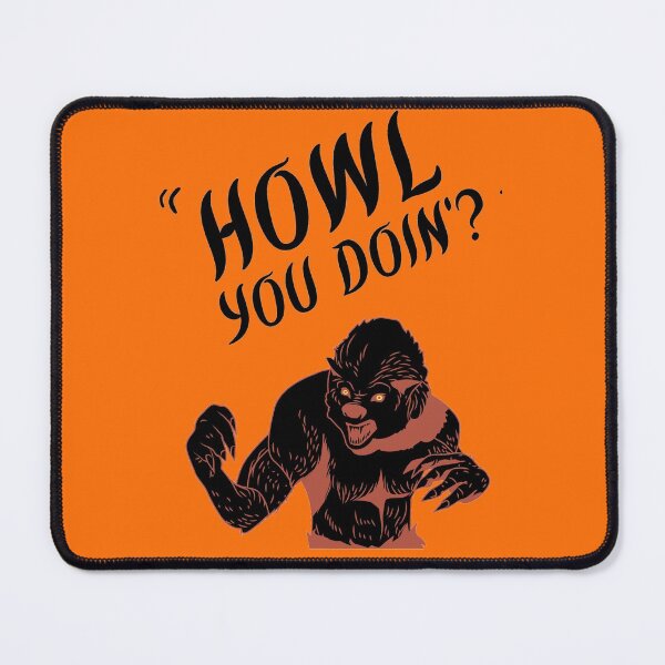 Item preview, Howl you doing? designed and sold by authenticwords.
