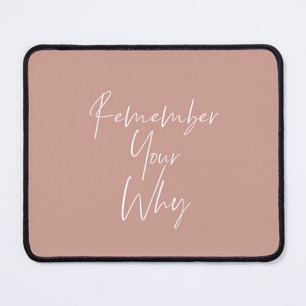 Item preview, Remember Your Why. Inspirational Quote designed and sold by Simple Soul.