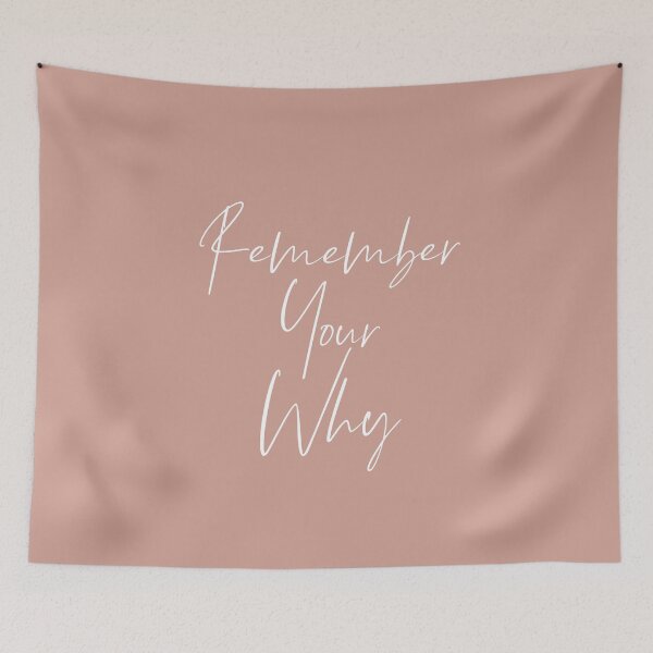 Item preview, Remember Your Why. Inspirational Quote designed and sold by Simple Soul.